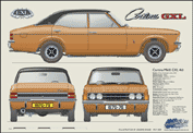 Ford Cortina MkIII GXL 4dr 1970-76